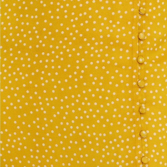 LeRumi Polka Dot Midi Dress - Size Small - Picture 3 of 8